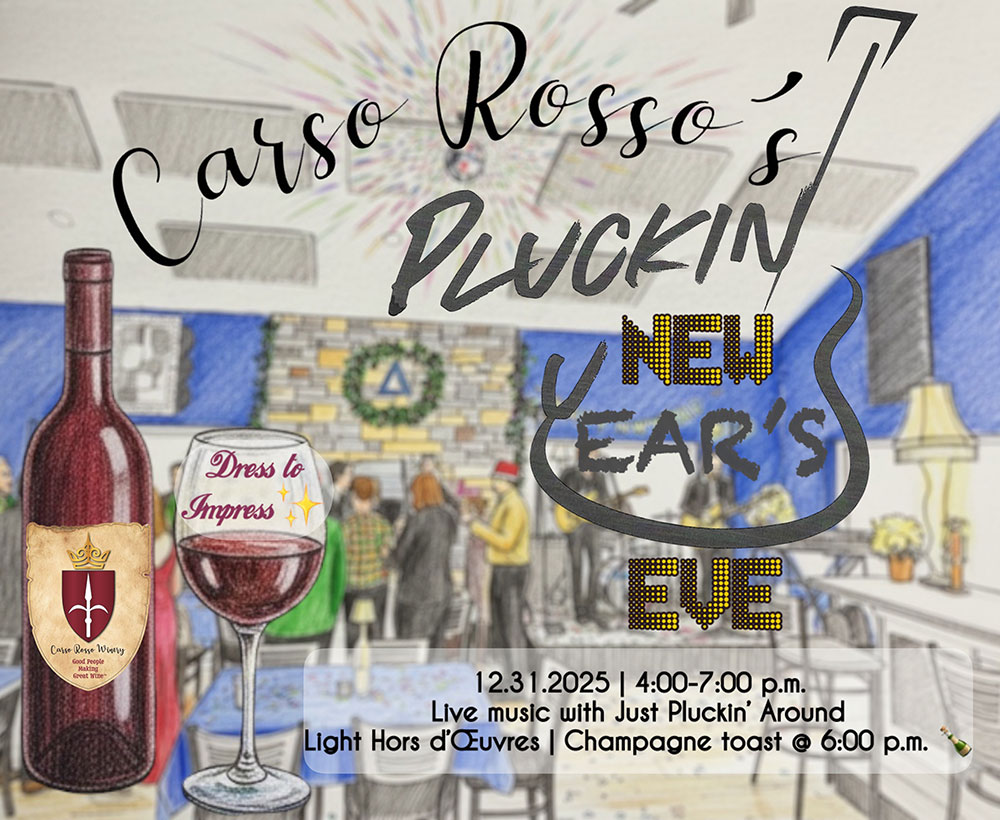 Carso Rosso's Pluckin' New Year's Eve